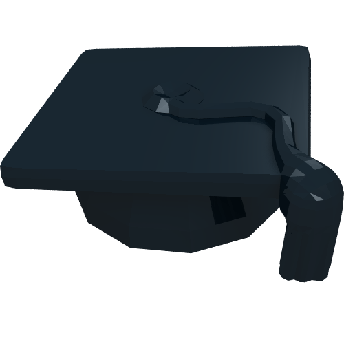 Cap, Graduation Mortarboard with Tassel (92814)