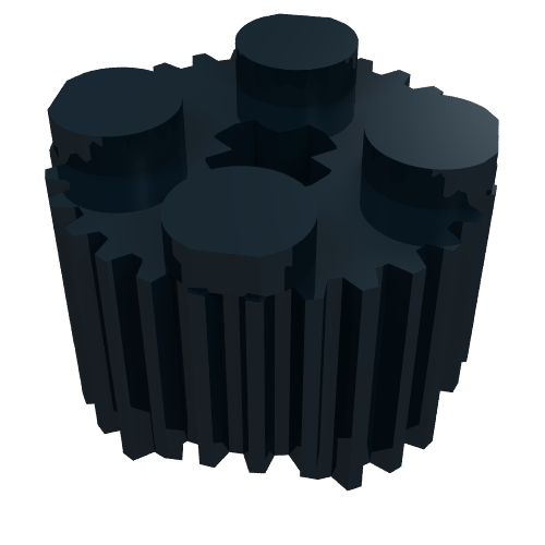 Brick Round 2 x 2 [Grill]