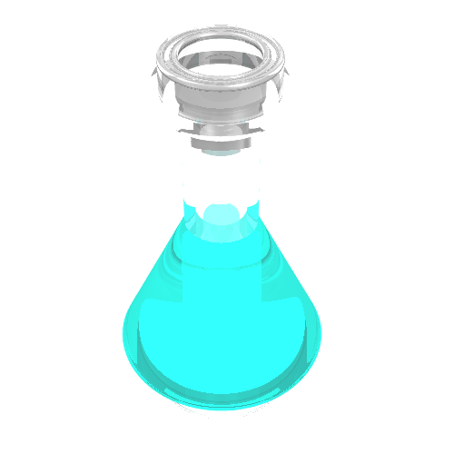 Equipment Bottle / Erlenmeyer Flask [Plain]