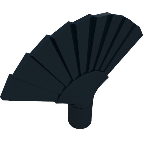 Equipment Hand Fan [Plain] (93553)