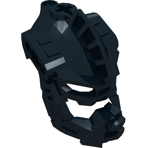 Large Figure Mask, Black Phantom (98575)