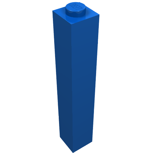Brick 1 x 1 x 5 with Solid Stud