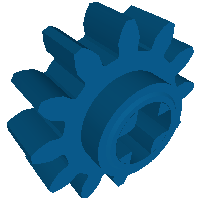 Technic Gear 12 Tooth with Axle Hole (69778)