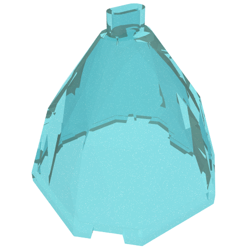 Minidoll Skirt, Full, Octagonal, No Feet (80336)