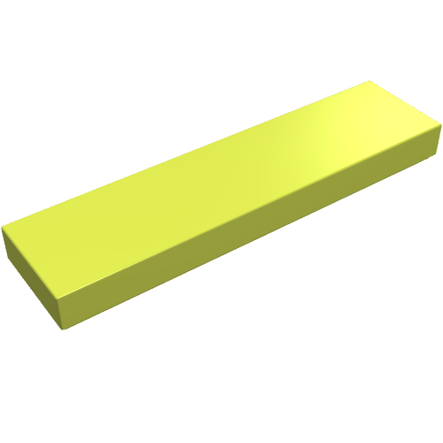 Tile 1 x 4 with Groove
