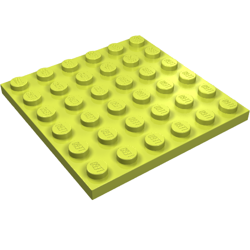 Plate 6 x 6