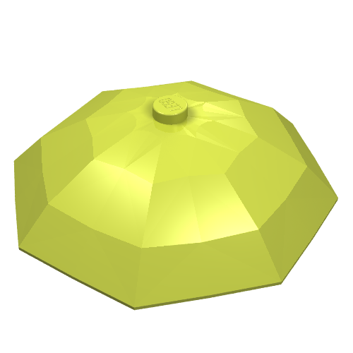 Equipment Umbrella Top with No Bottom Flaps, 6 x 6 with Top Stud