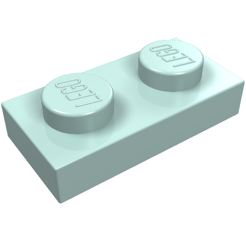 Plate 1 x 2