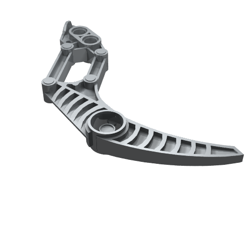 Large Figure Weapon, Claw / Fang, 2 Pin Holes (Visorak Suukorak) (50914)