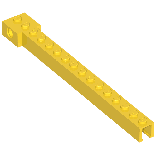 Crane Arm Outside, Narrow, 15 Studs (2350a)