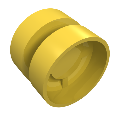 Wheel 18 x 14 with Tread Small Hub