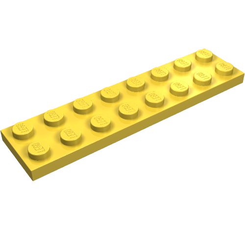 Plate 2 x 8