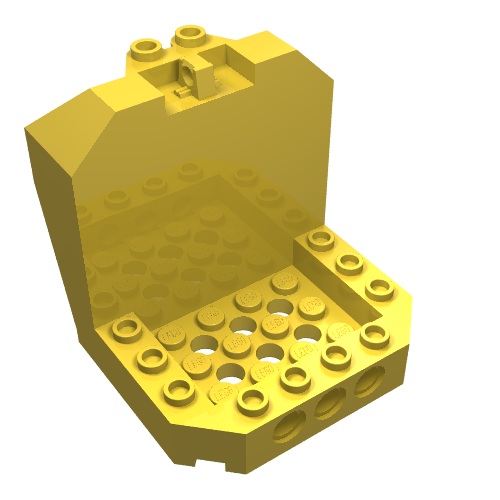 Cockpit 6 x 6 x 5 with Hinge (30619)