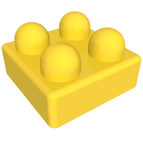 Primo Brick 2 x 2