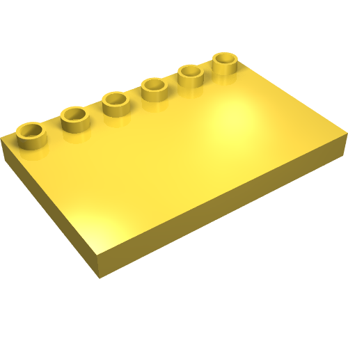 Duplo Plate Special 4 x 6 with Studs on Edge (31465)