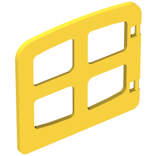 Duplo Door / Window with Four Panes (4809)