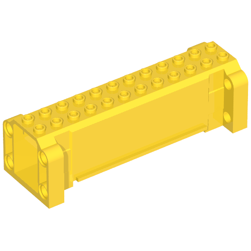 Crane Section 4 x 12 x 3 with 8 Pin Holes (52041)