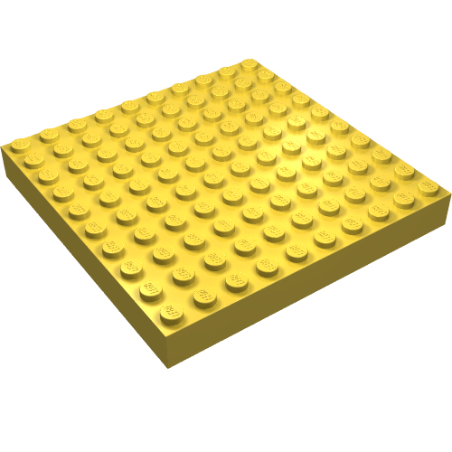 Brick 10 x 10 without Bottom Tubes, without Cross Supports