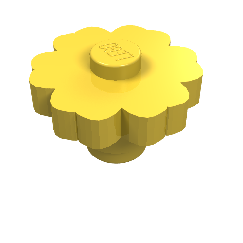 Plant, Flower 2 x 2 - Round [Solid Stud] (98262)