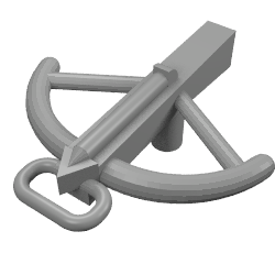 Weapon Crossbow and Bolt