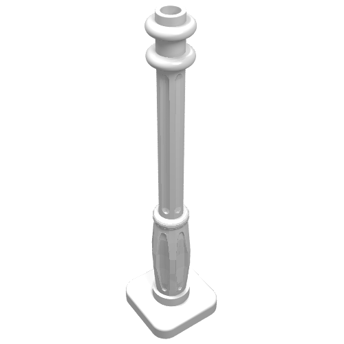 Lamp Post 2 x 2 x 7 with 6 Base Flutes (2039)