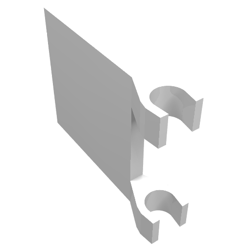Flag 2 x 2 Square [Thin Clips] (2335)