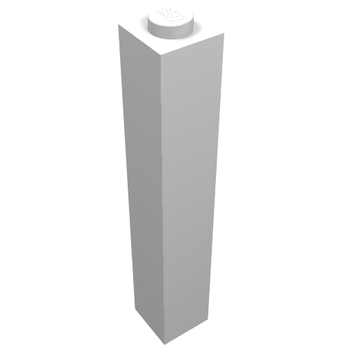 Brick 1 x 1 x 5 with Solid Stud (2453b)