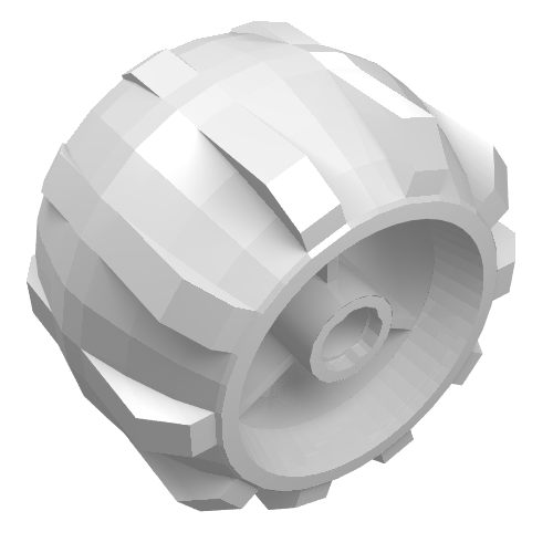 Wheel Hard Plastic Spoked