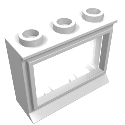 Window 1 x 3 x 2 Classic with Long Sill [Complete]