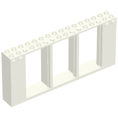 Frame 2 x 16 x 6 with Knobs (35103)