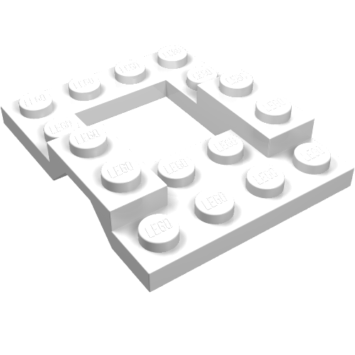 Vehicle Base 4 x 5 with Wheel Arches, 2 x 2 Opening