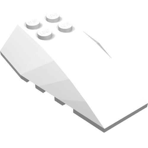 Brick Wedged, Curved 6 x 4 Triple (43712)
