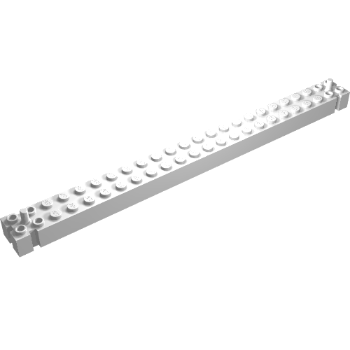 Brick Special 2 x 24 with 2 End Pegs (47122)