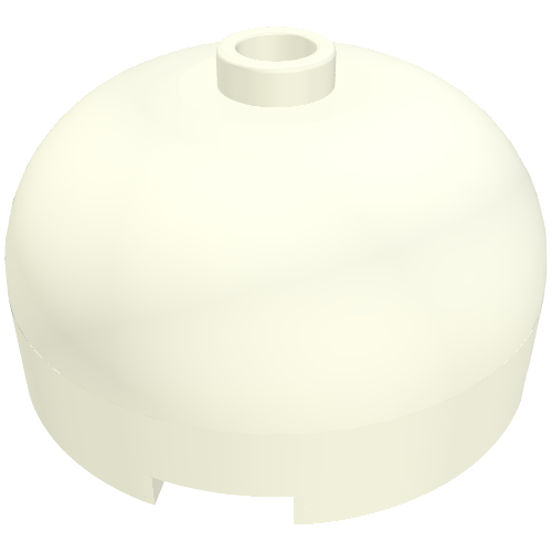 Brick Round 3 x 3 Dome with Center Stud (49308)