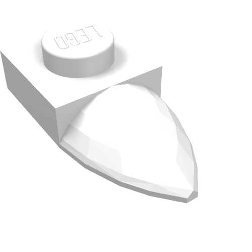 Plate Special 1 x 1 with Tooth (49668)