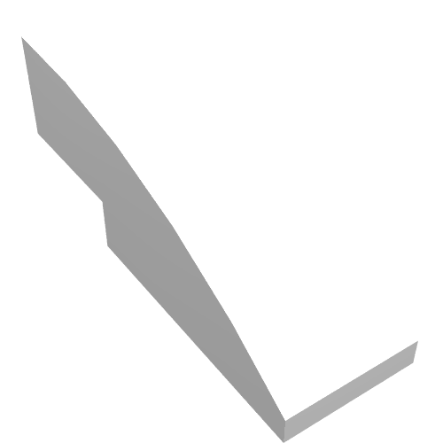 Brick Curved 3 x 1 No Studs (50950)