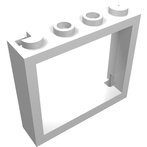 Window 1 x 4 x 3 without Shutter Tabs (60594)