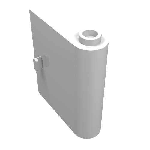 Door 1 x 3 x 3 Right - Open Between Top and Bottom Hinge (60657)
