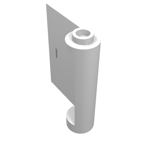 Door 1 x 3 x 3 Left - Open Between Top and Bottom Hinge (60658)