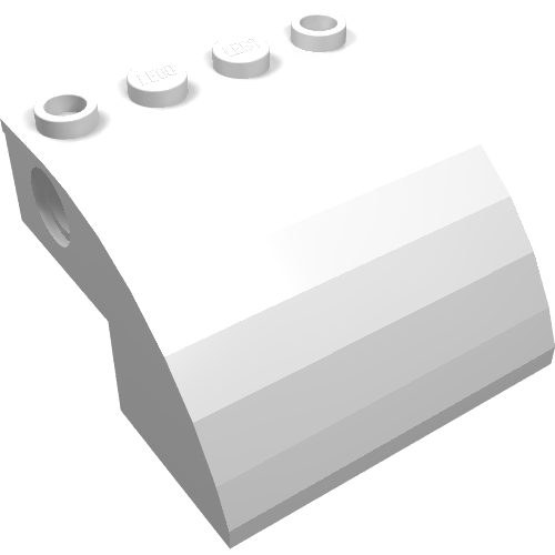 Brick Curved 4 x 4 x 2 with Holes (61487)