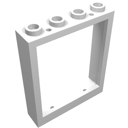 Door Frame 1 x 4 x 4, Holes (Lift) (6154)