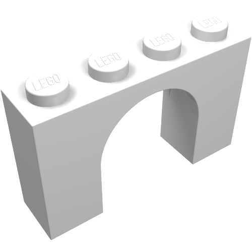 Brick Arch 1 x 4 x 2 (6182)