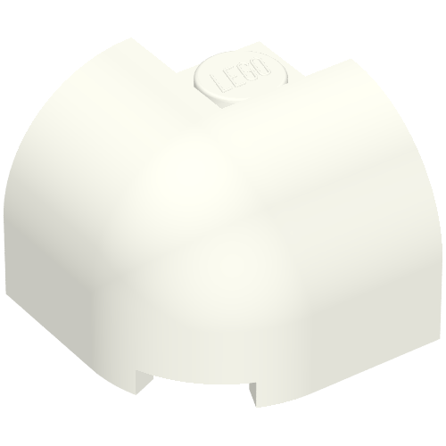 Brick Round, Curved 2 x 2 x 1 1/3, Corner (67810)