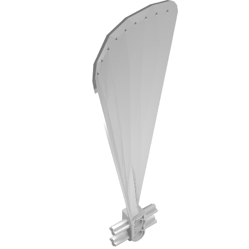 Propeller 1 Blade 14L with Two Pin Holes and Four Axles (89509)