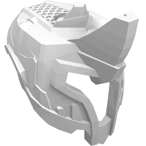 Large Figure Mask, Rhino (92226)