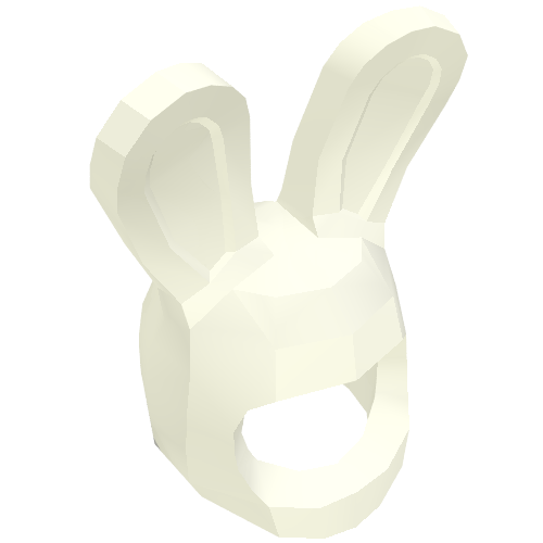 Costume / Mask, Rabbit / Bunny Ears [Plain] (99244)