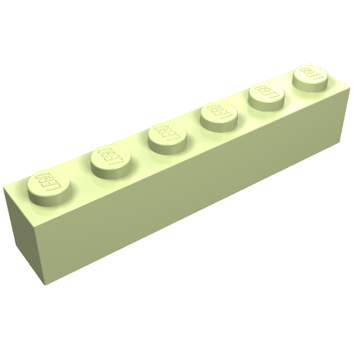 Brick 1 x 6