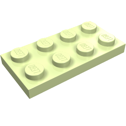 Plate 2 x 4