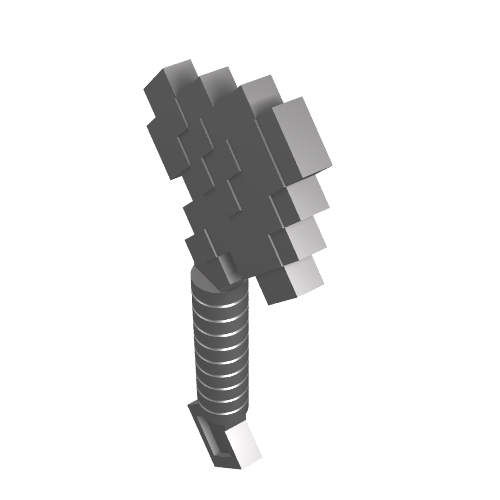Weapon Axe Blocky (18788)