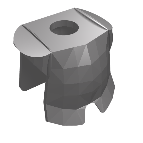 Minifig Neckwear Armor Breastplate with Leg Protection [Plain] (2587)